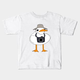 Duck on a trip Kids T-Shirt